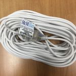20 Metre Extension Lead (White)